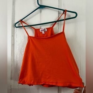 Madrag Orange Crop Top